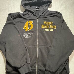 H&M Black Oversized Hoodie